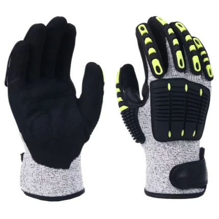 HPPE Cut Level D Impact Resistant Gloves