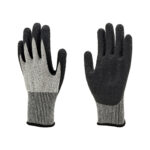 Coated Gloves 13G UHMWPE/Spandex/ Nylon and Glass fiber Cut Resistance Latex